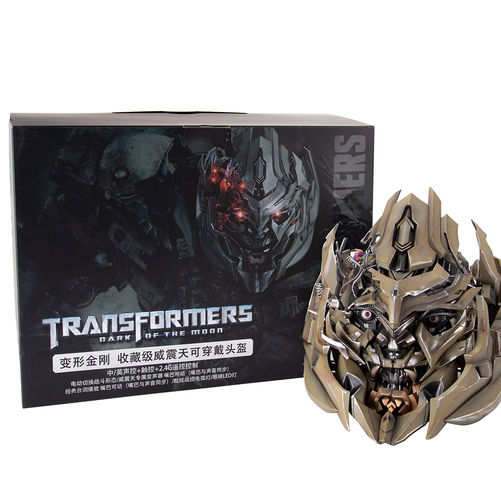 Transformers Megatron Helmet Packing