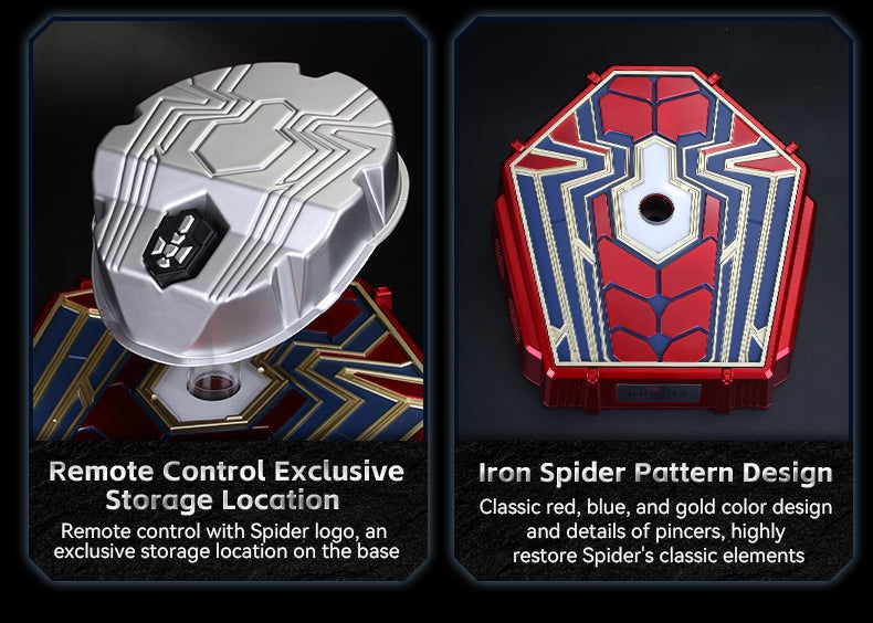 iron spiderman helmet stand